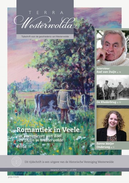 Cover vernieuwde Terra Westerwolda. Juli 2016