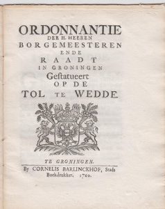 ORDONN OD TOL TE WEDDE 1759 VB